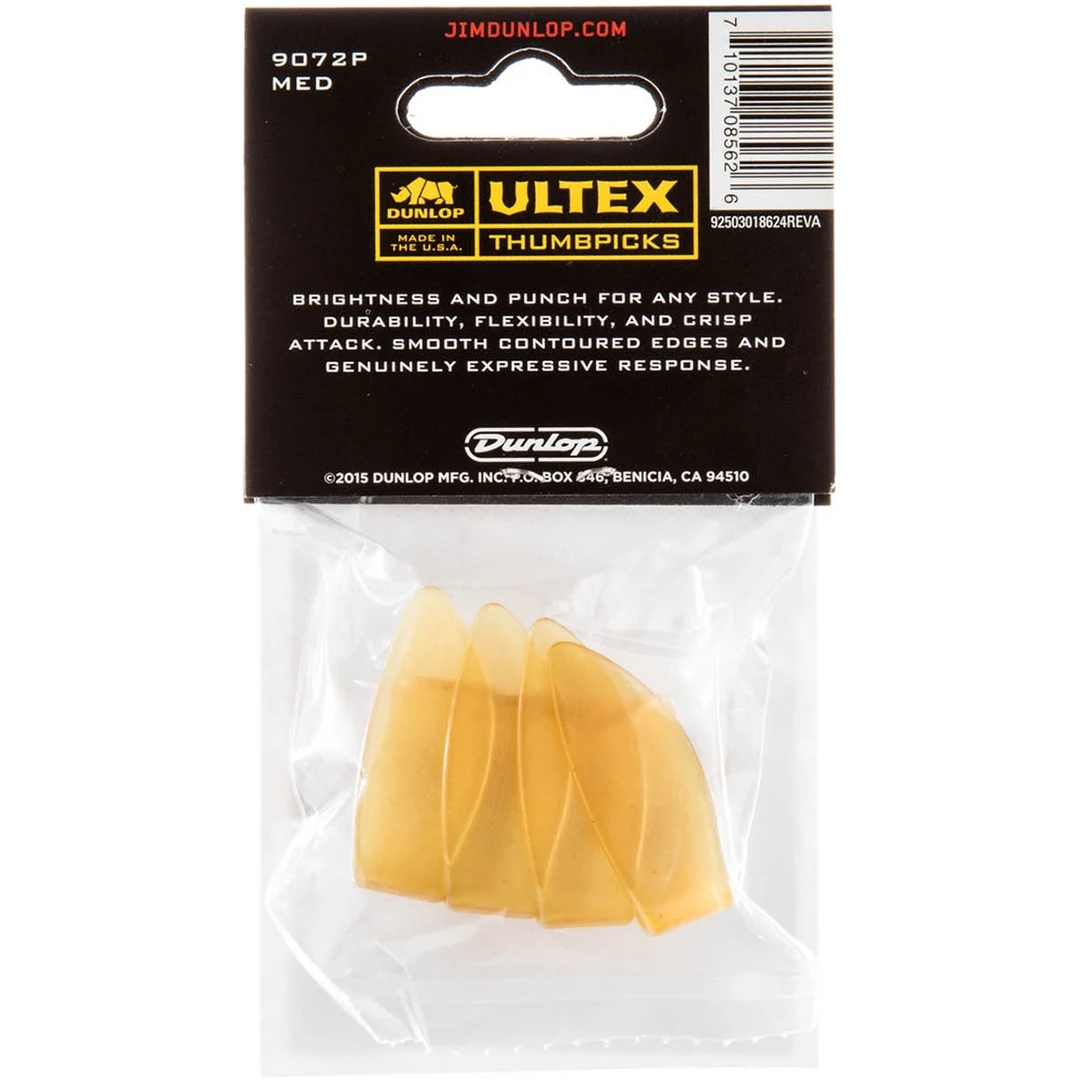 Набор когтей Dunlop 9072P Ultex Medium Right Thumbpicks