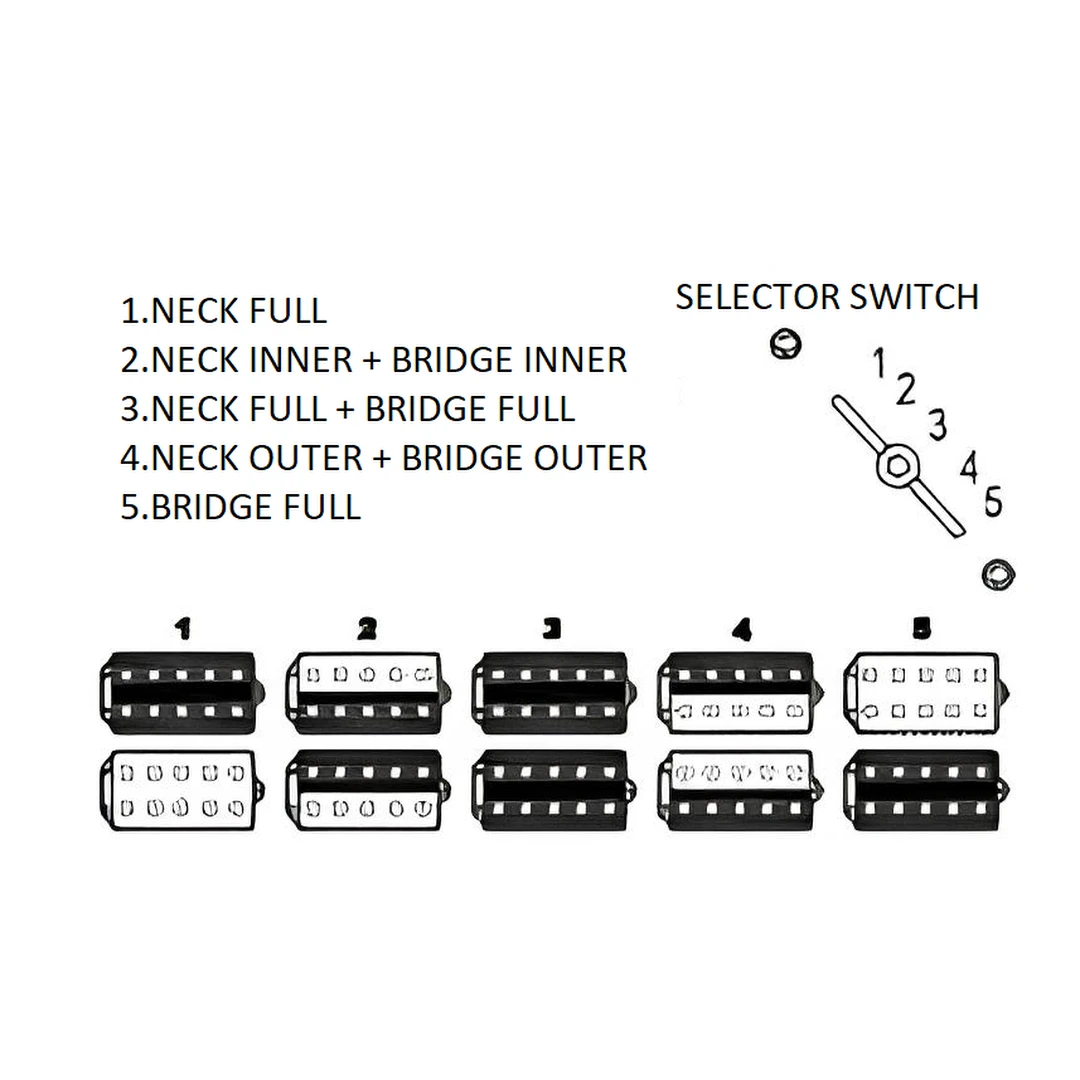 Бас-гитара Cort Action HH4 BK