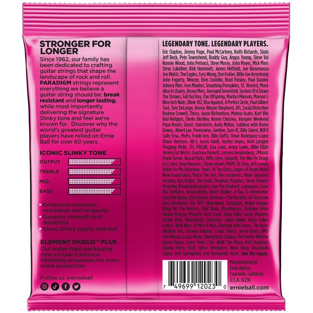 Струны для электрогитары Ernie Ball 2023 9-42