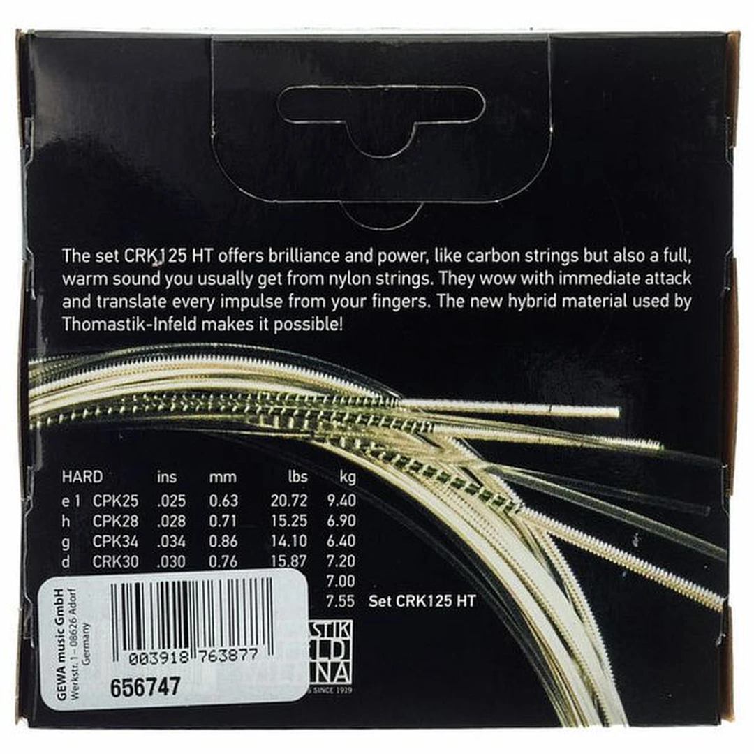 Струны для классической гитары Thomastik CRK125HT
