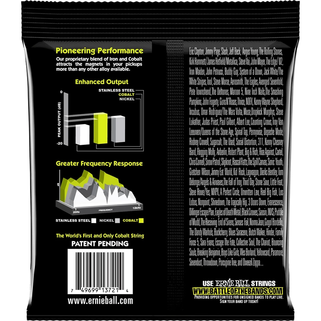 Струны для электрогитары Ernie Ball 3721 10-46