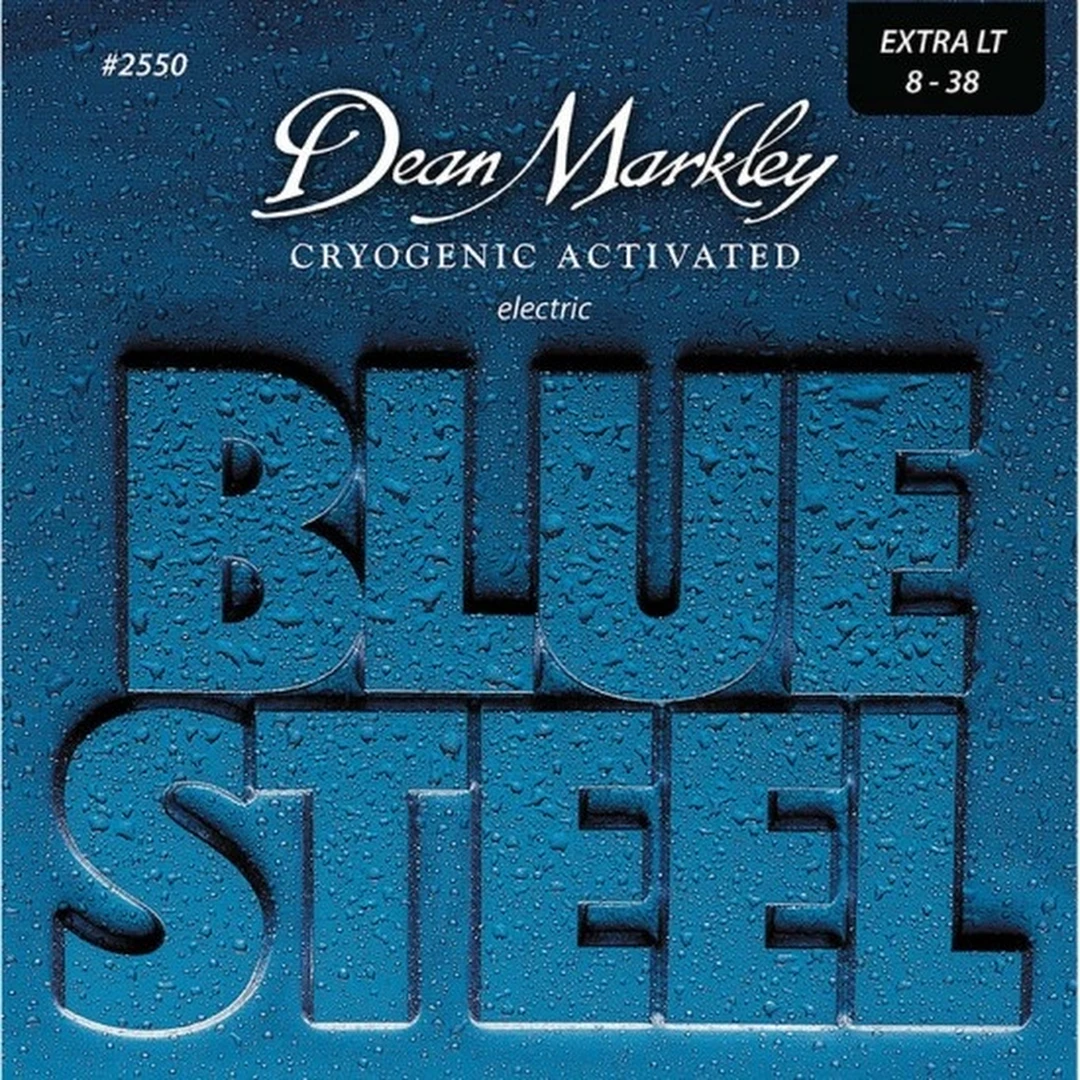 Струны для электрогитары Dean Markley 2550 Blue Steel 8-38
