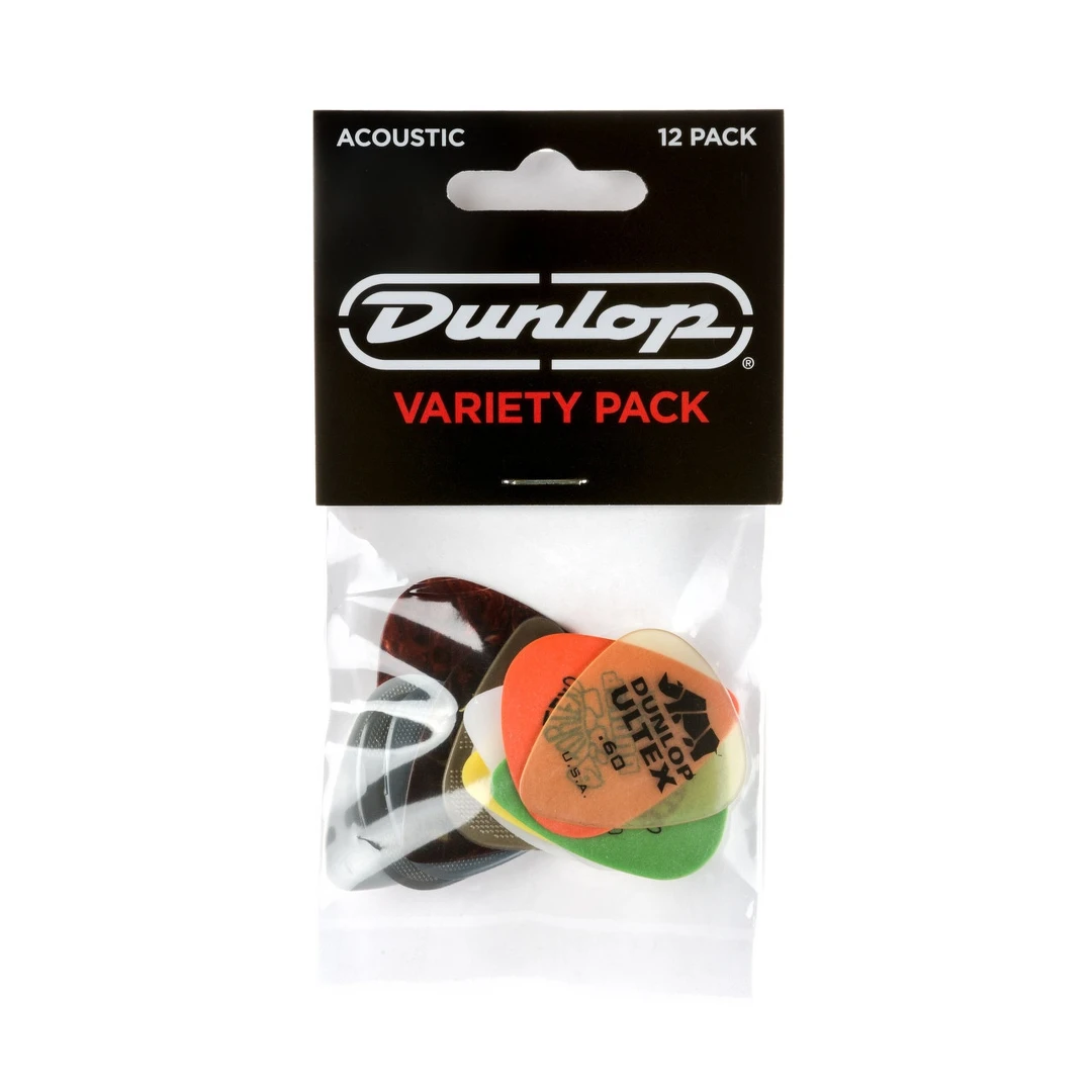 Набор медиаторов Dunlop PVP112 Acoustic Guitar Pick Variety Pack