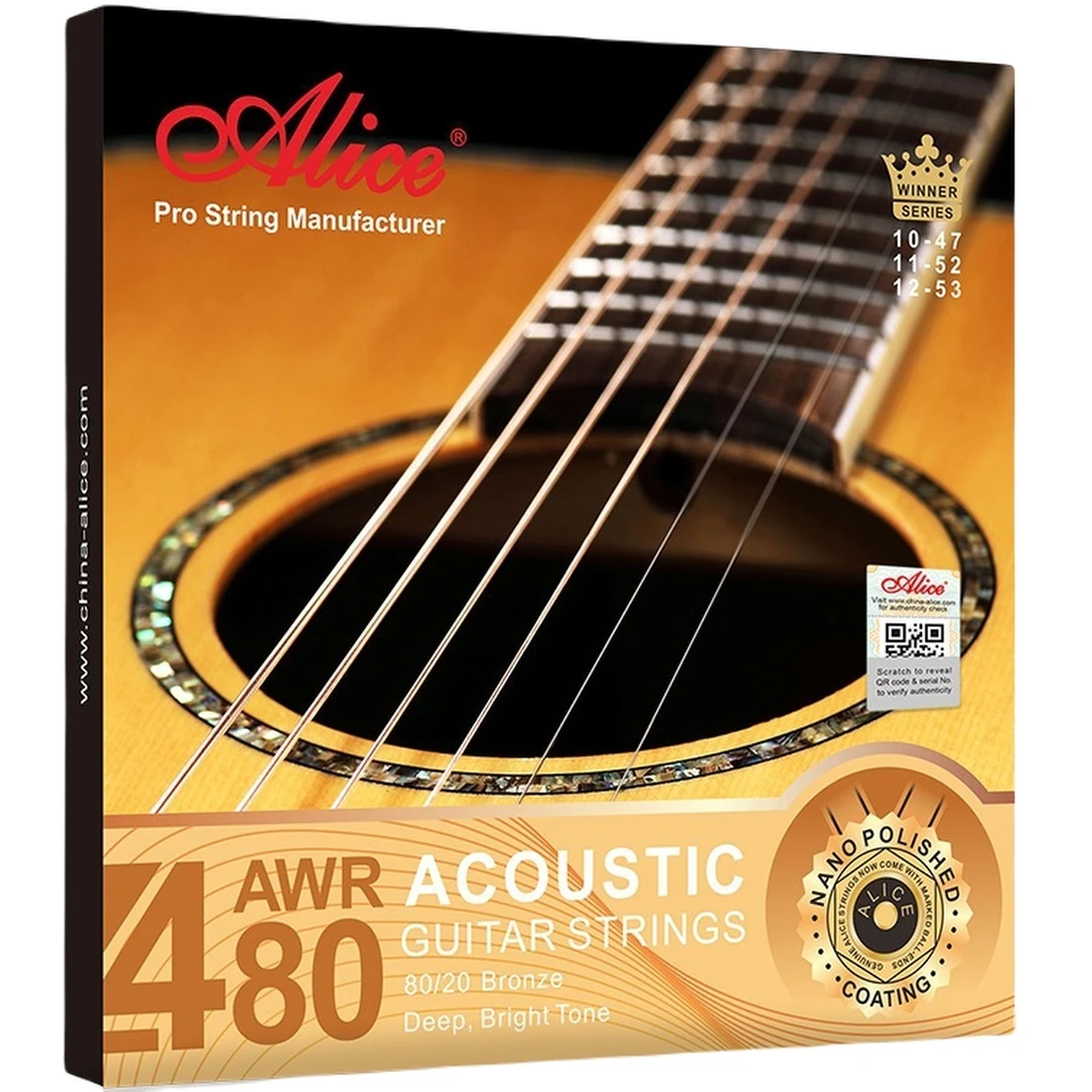Струны для акустической гитары Alice AWR480-XL