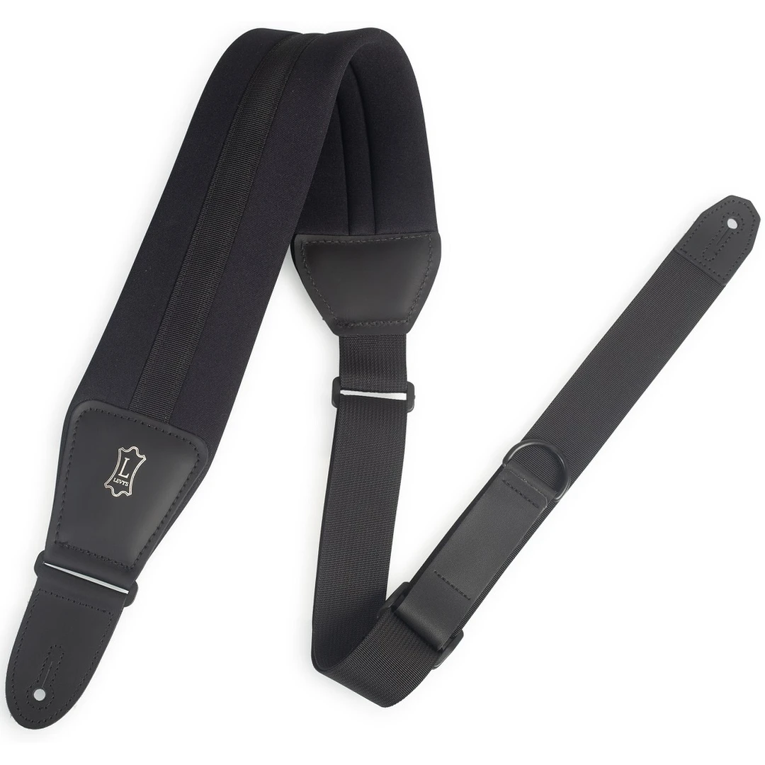 Ремень для гитары Levy's MRHNP3-BLK