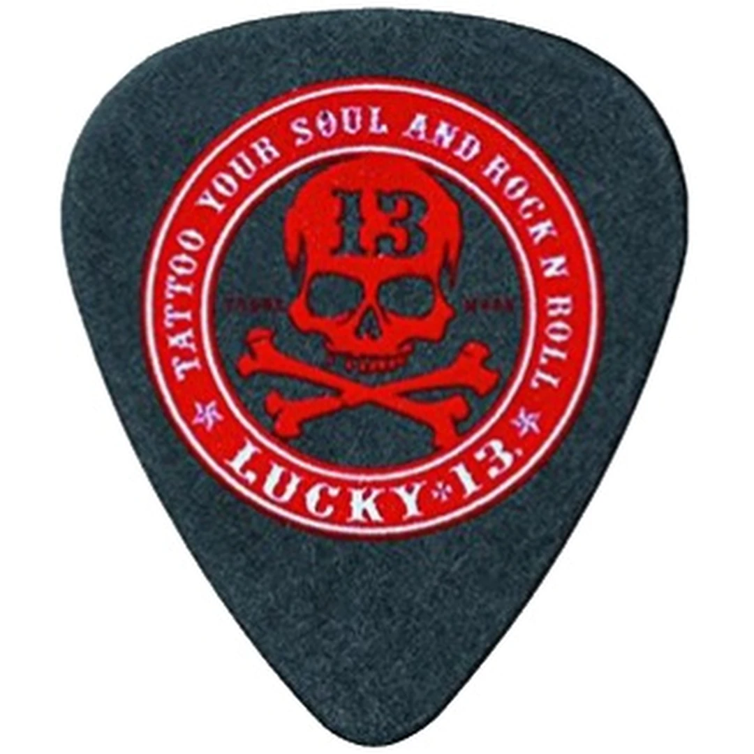 Медиатор Dunlop L12R.60 Lucky 13 Rock n Roll .60