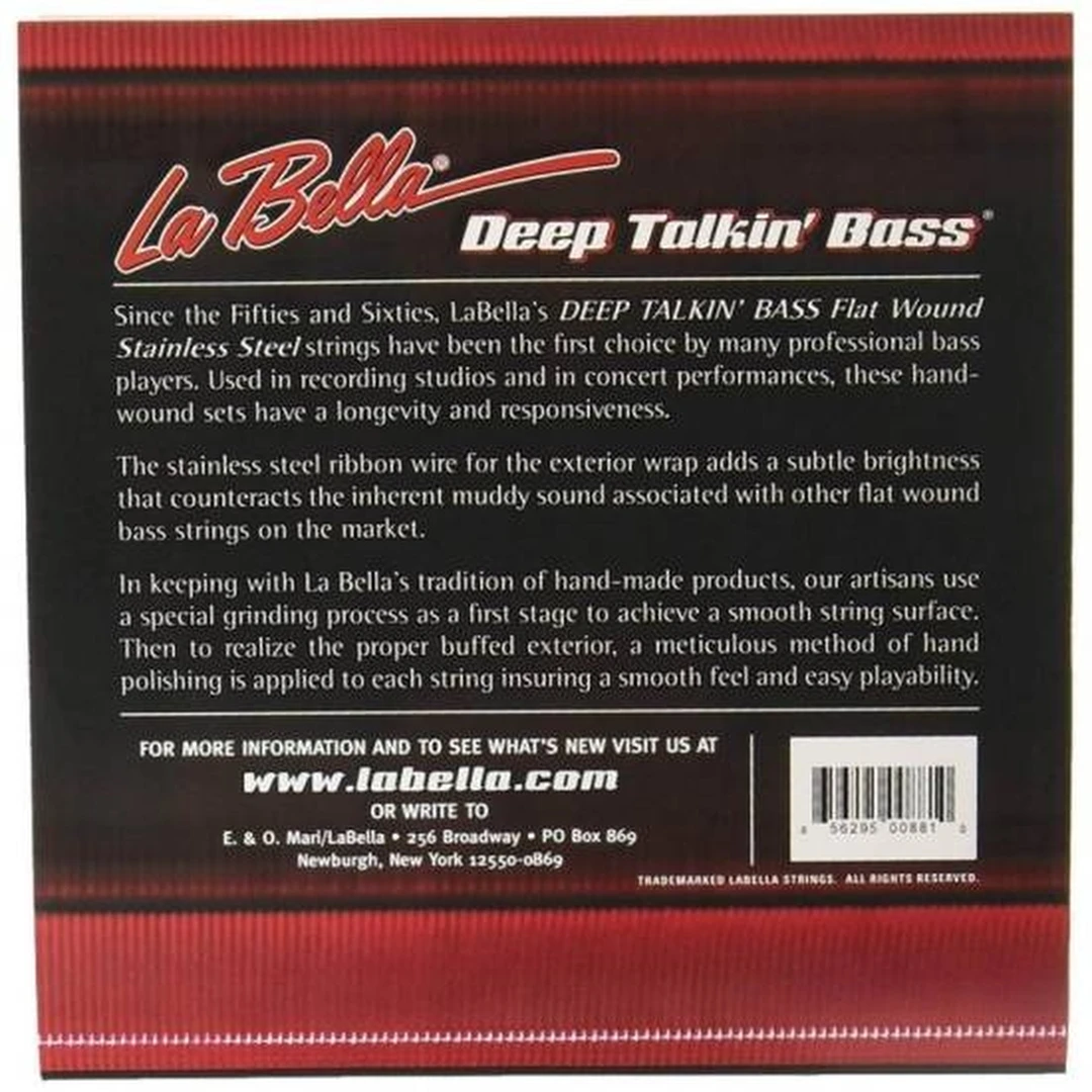 Струны для бас-гитары La Bella 750T 50-105