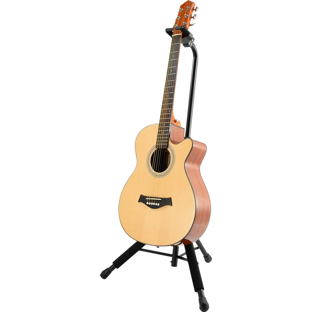 Набор из стойки для гитары и держателя Hercules GS414BP Plus - HA700