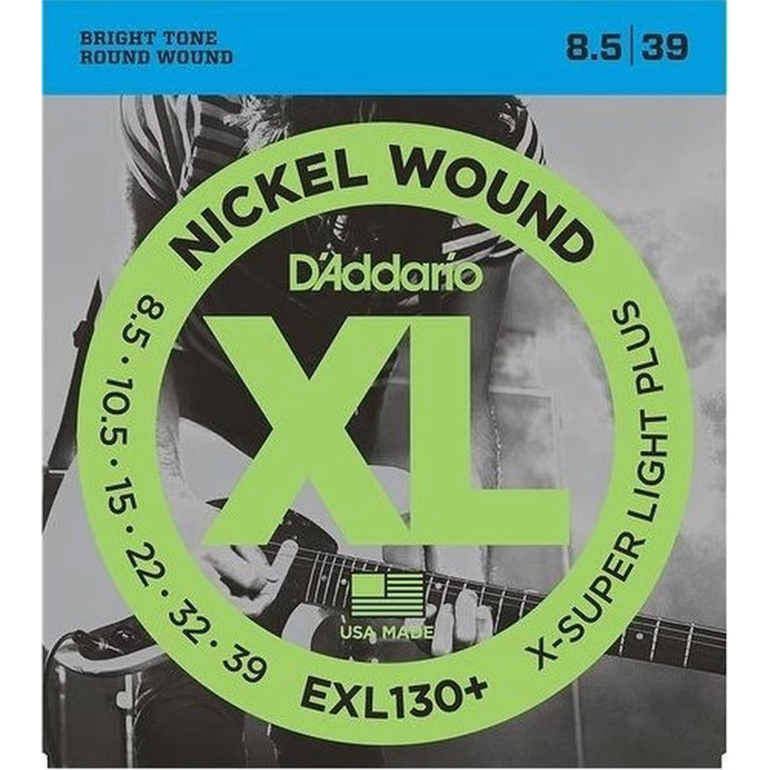 Струны для электрогитары D’Addario EXL130+ 8,5-39