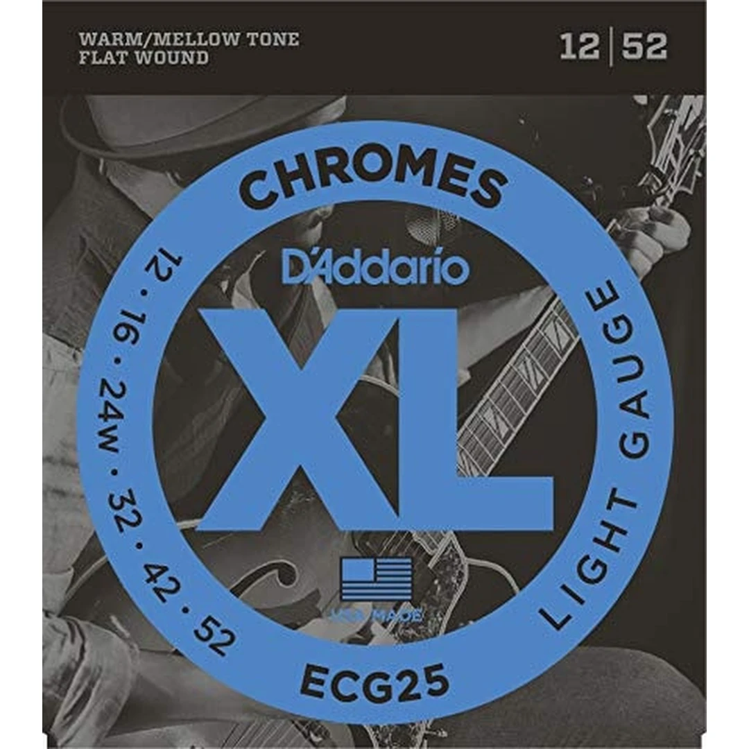 Струны для электрогитары D’Addario ECG25 12-52