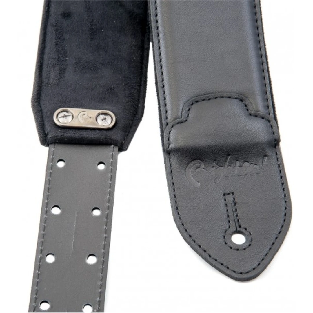 Ремень для гитары RightOn Straps Go Leathercraft Vintage Black