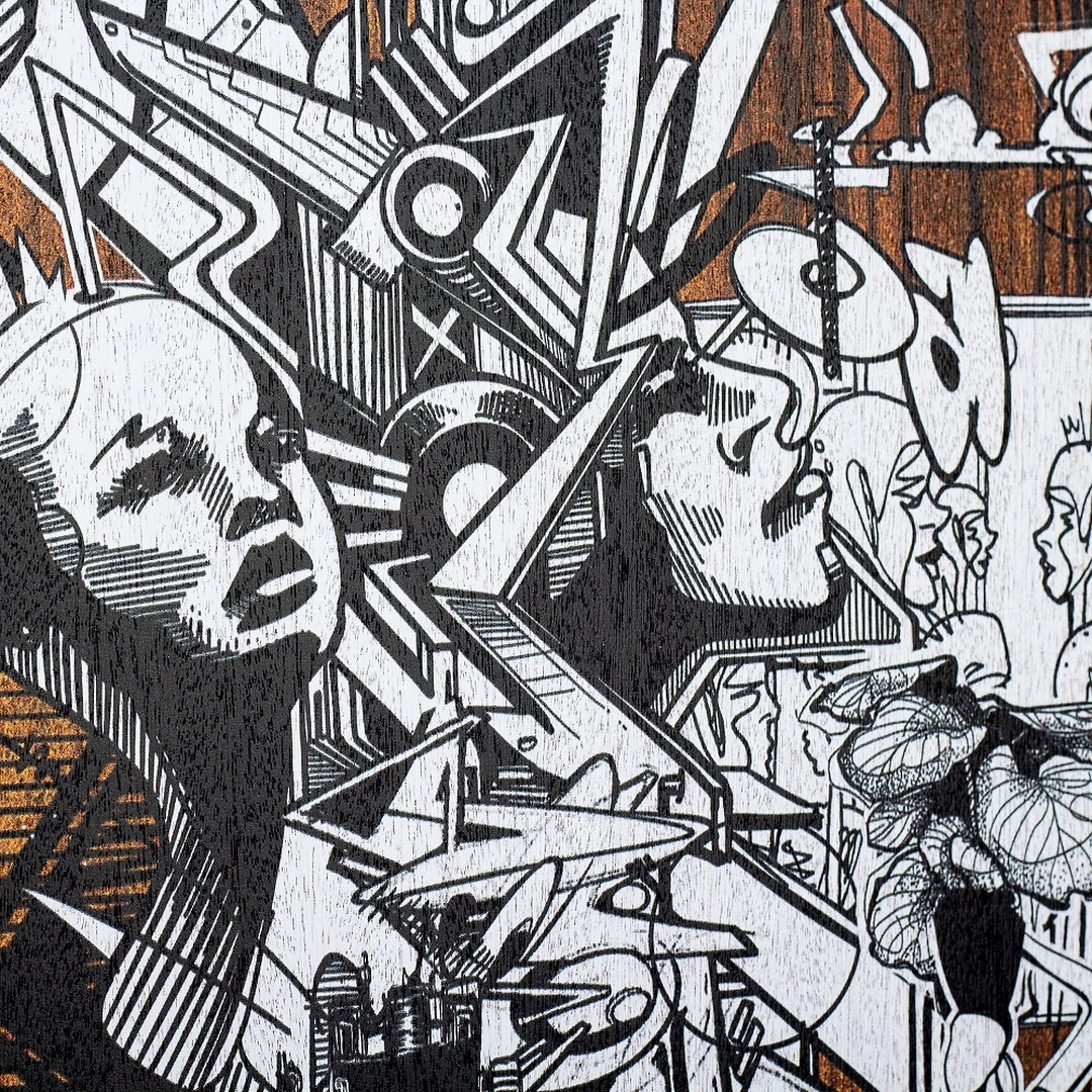 Кахон Sela SE 173 Art Series Sketch