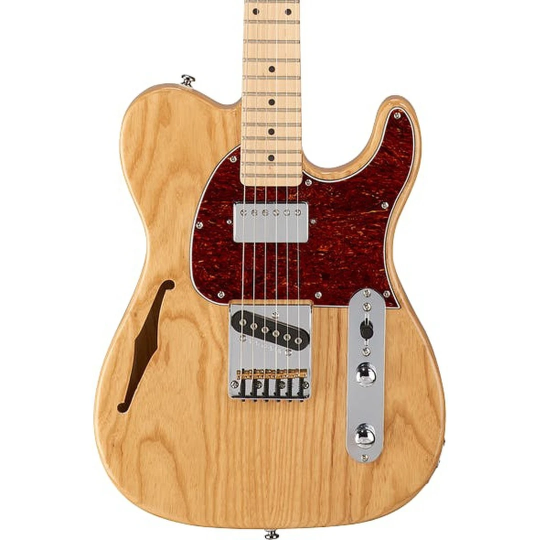 Полуакустическая гитара G&L Tribute ASAT Classic Bluesboy Semi-Hollow Natural Ash MP