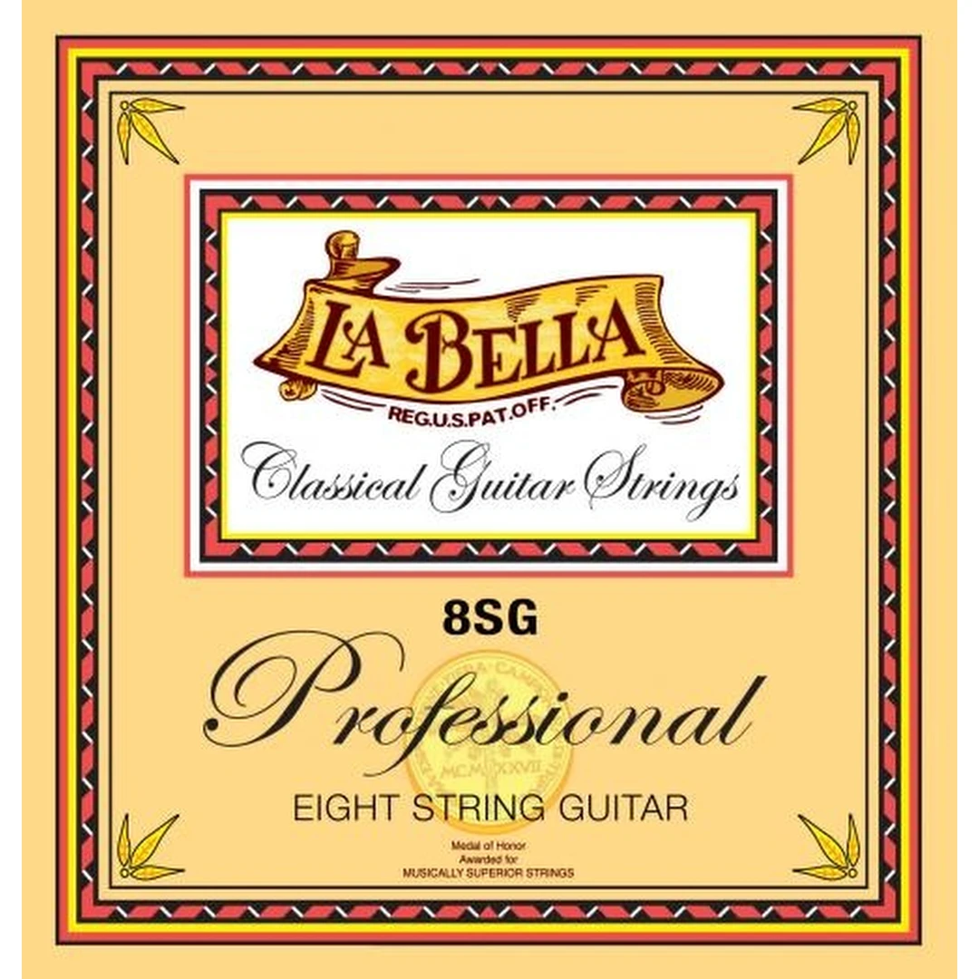 Струны для классической гитары La Bella 8SG