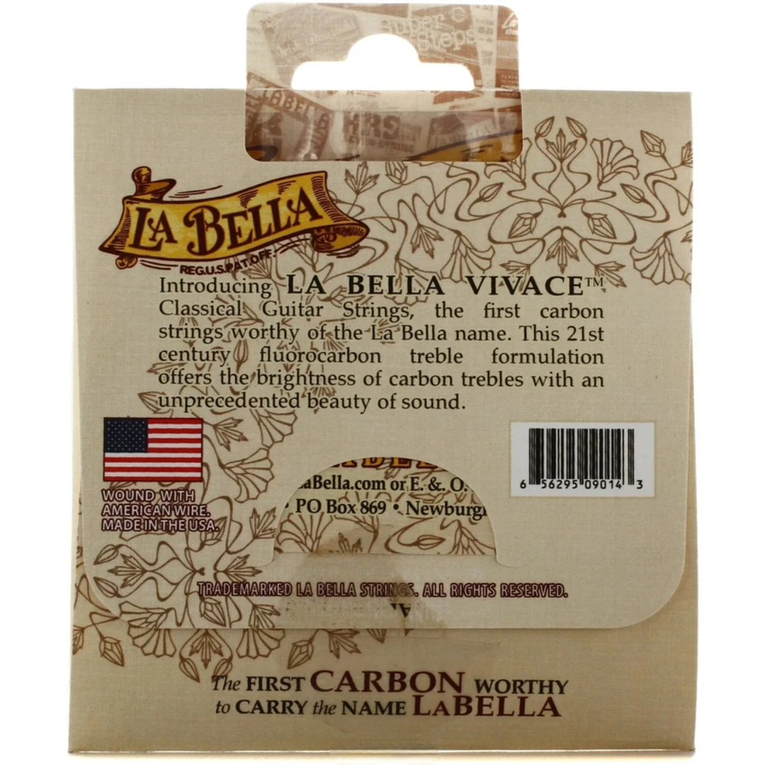 Струны для классической гитары La Bella VIV-M