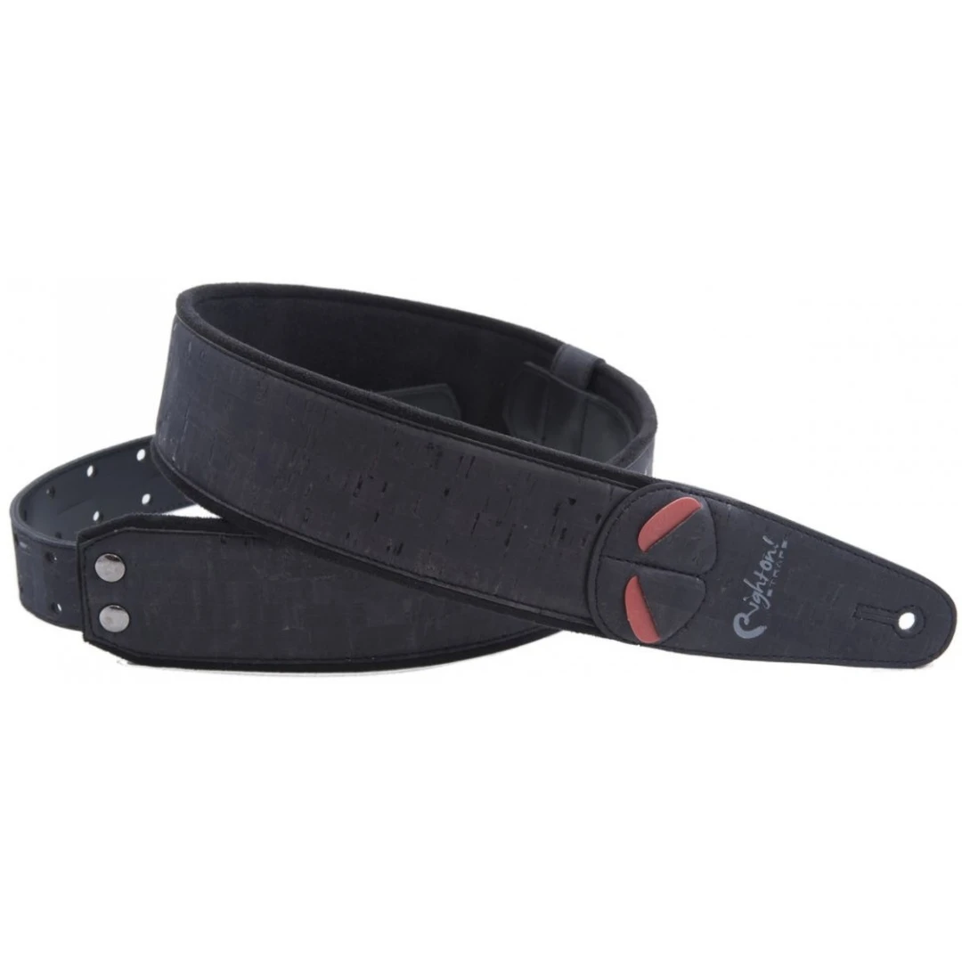Ремень для гитары RightOn Straps Steady Mojo Cork Black