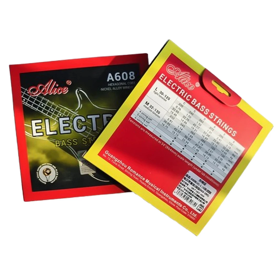 Струны для бас-гитары Alice A608(4)-L 040-095