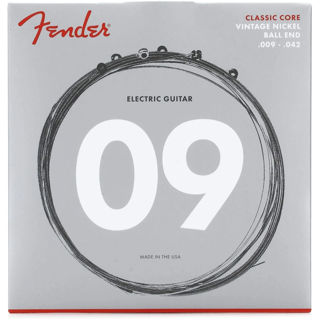 Струны для электрогитары Fender 155L Classic Core Vintage Nickel Ball End 9-42