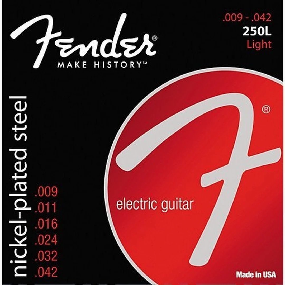 Струны для электрогитары Fender 250L NPS Ball End 9-42