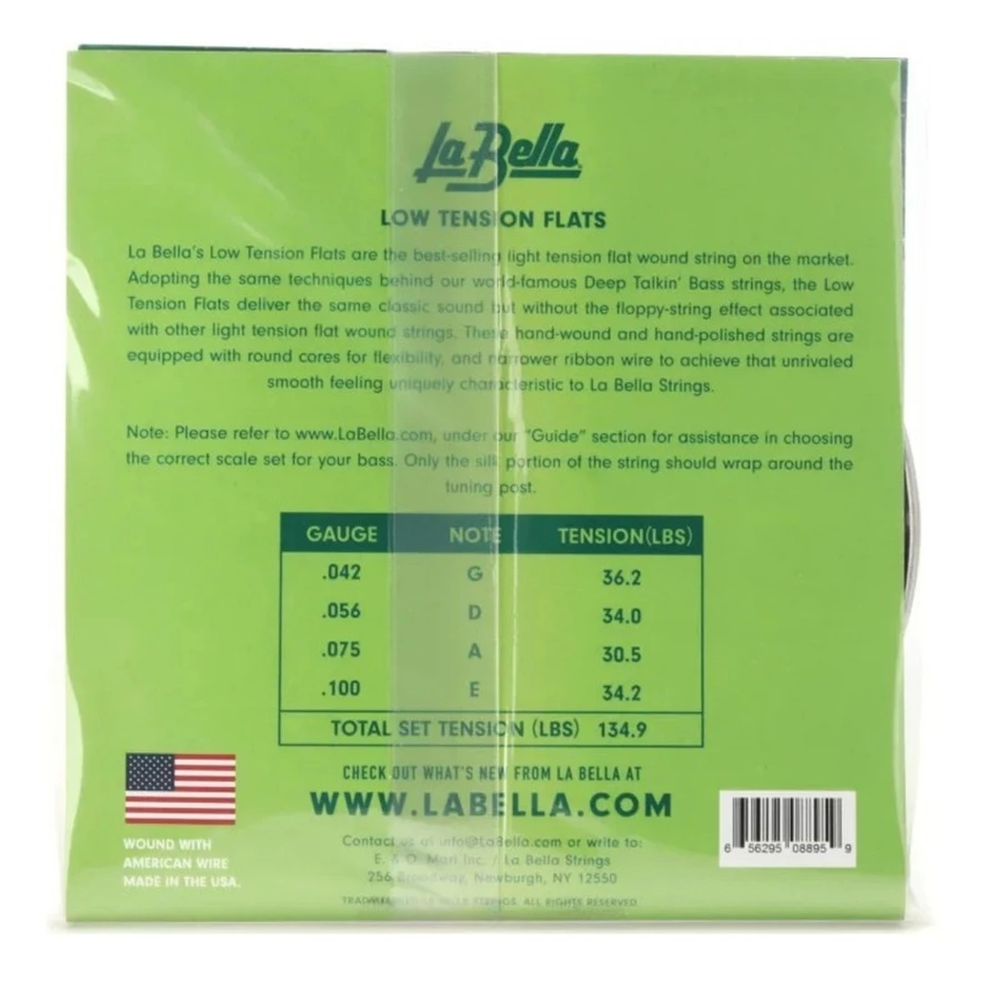 Струны для бас-гитары La Bella LTF-4A 42-100