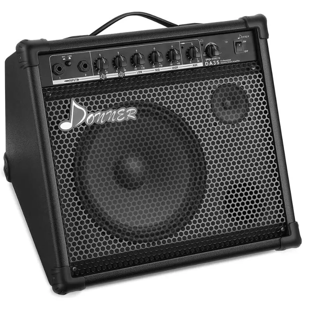 Комбоусилитель для электронных ударных и клавишных инструментов Donner DDA-35 / EC1709