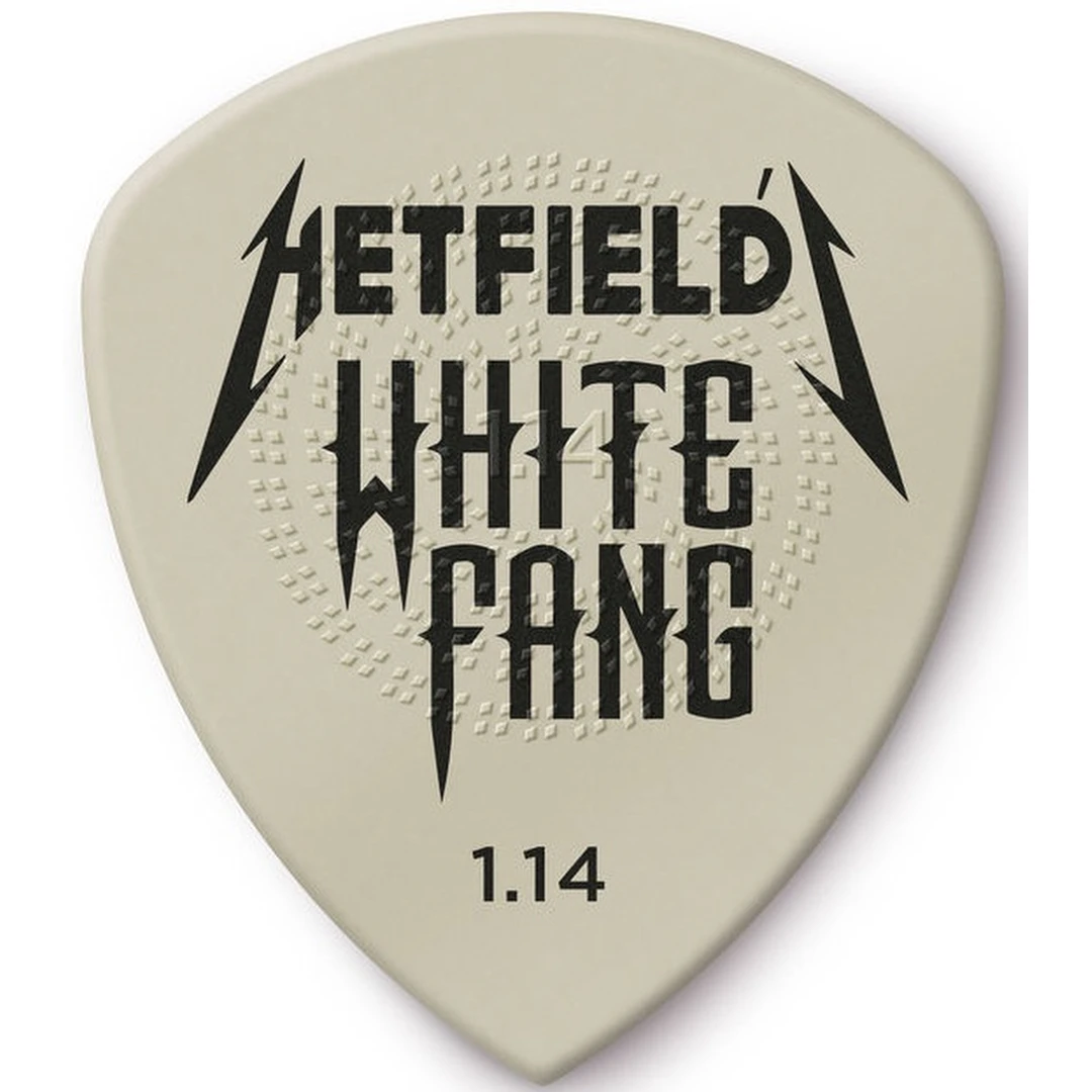 Медиатор Dunlop PH122R1.14 Hetfield's White Fang Custom Flow 1.14