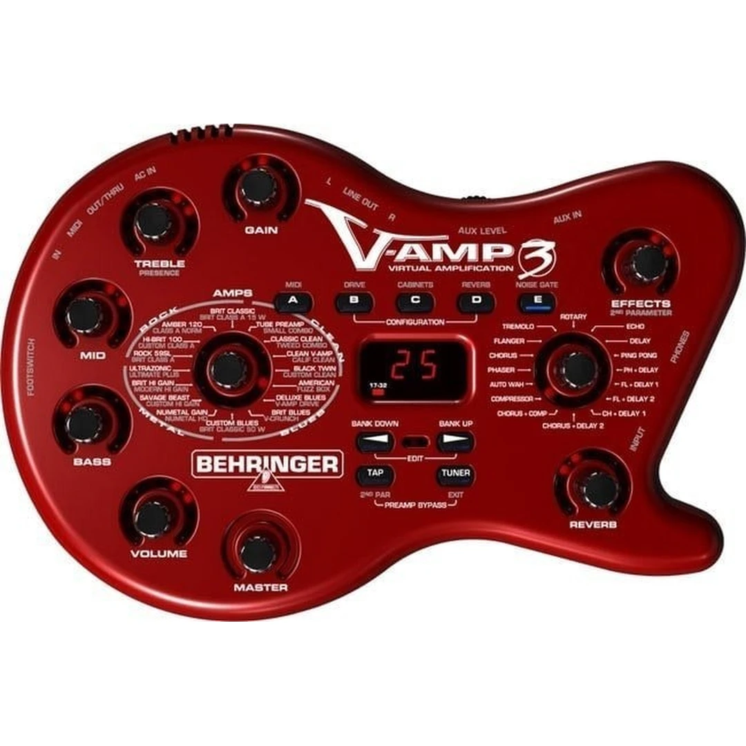 Предусилитель гитарный Behringer V-AMP3