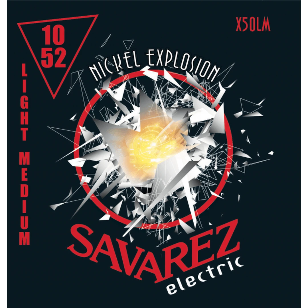 Струны для электрогитары Savarez X50LM Nickel Explosion 10-52
