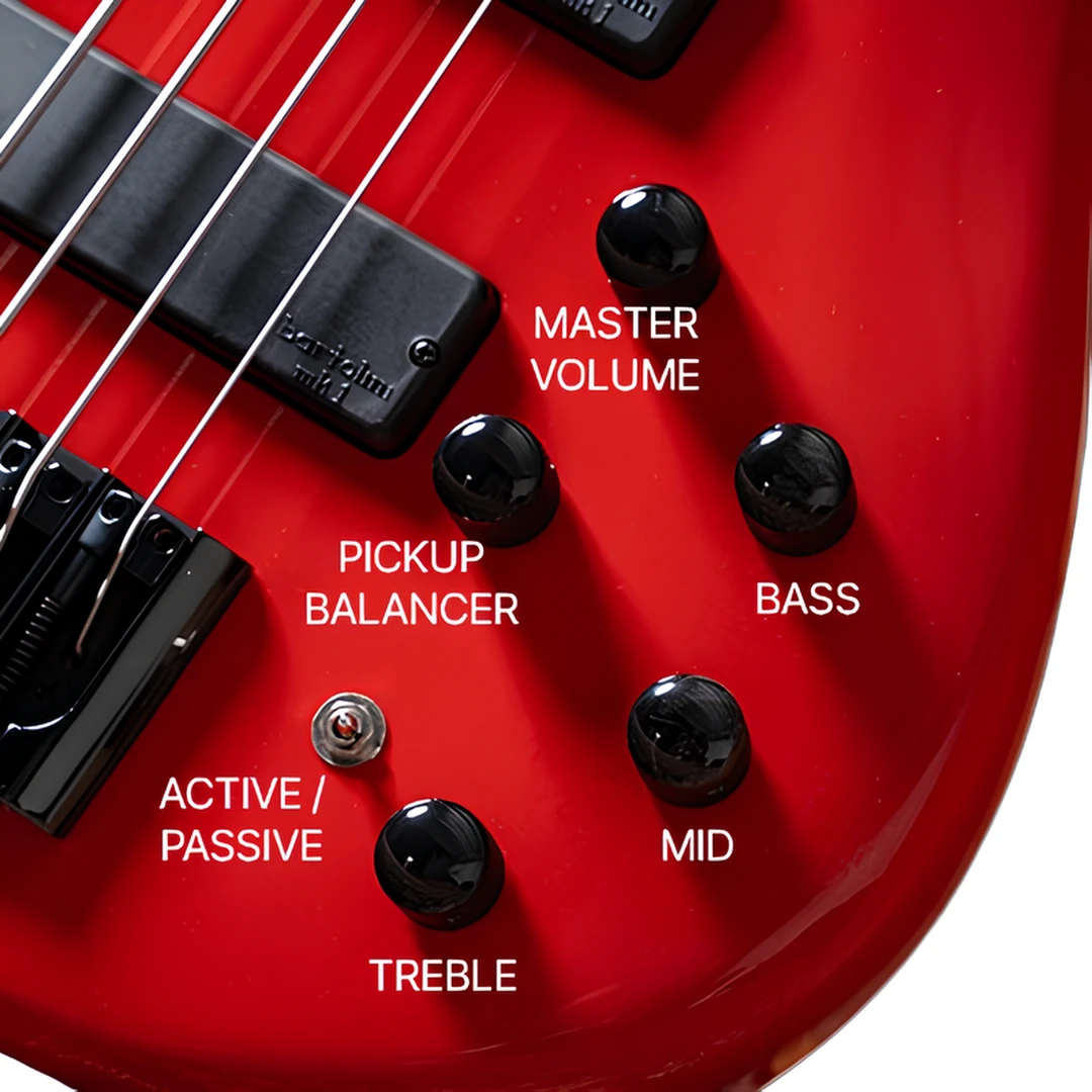 Бас-гитара Cort C4 Deluxe CRD