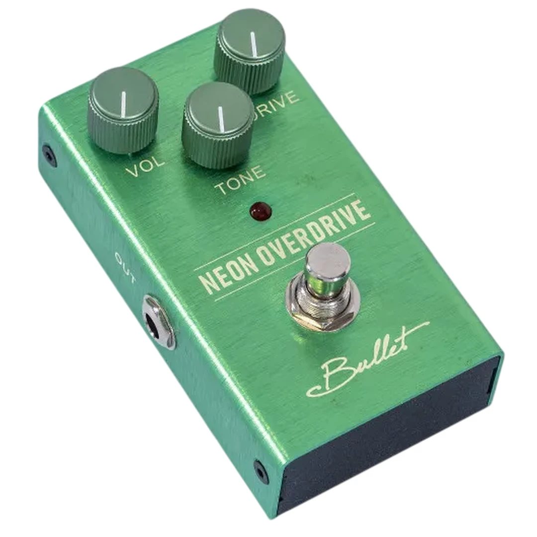 Педаль эффектов Hibilly Neon Overdrive (аналоговый овердрайв)