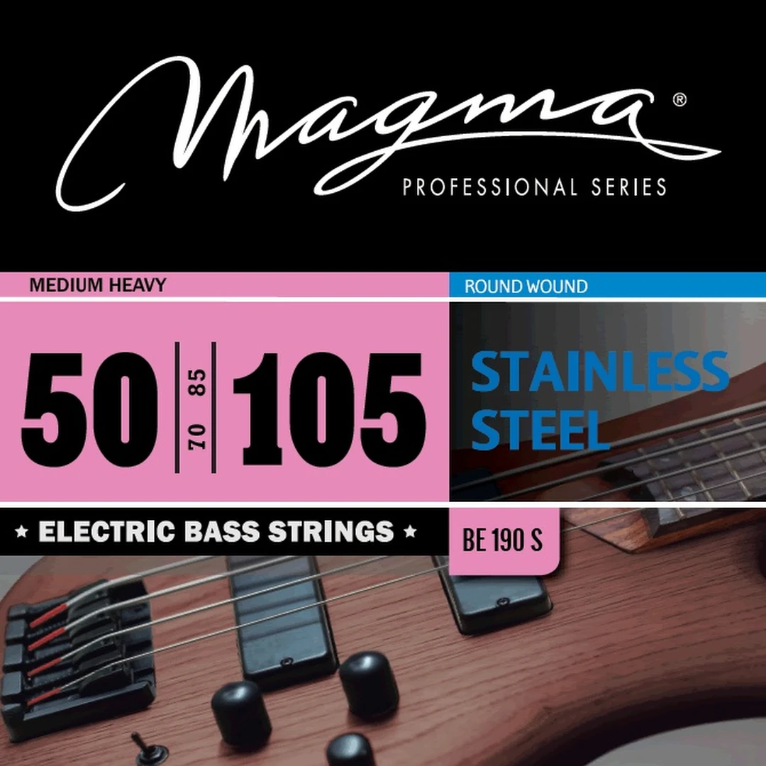 Струны для бас-гитары Magma Strings BE190S 50-105