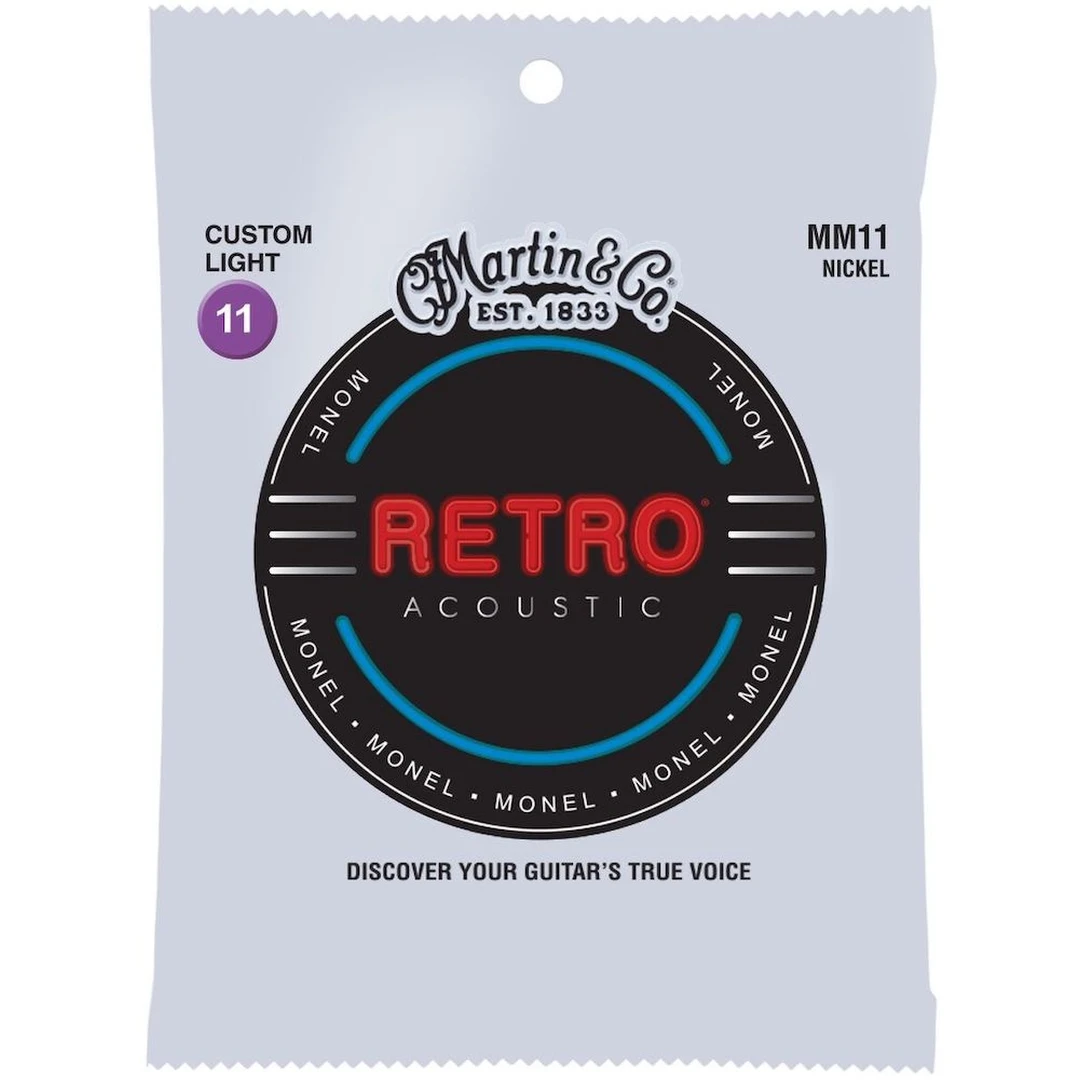 Струны для акустической гитары Martin MM11 11-52