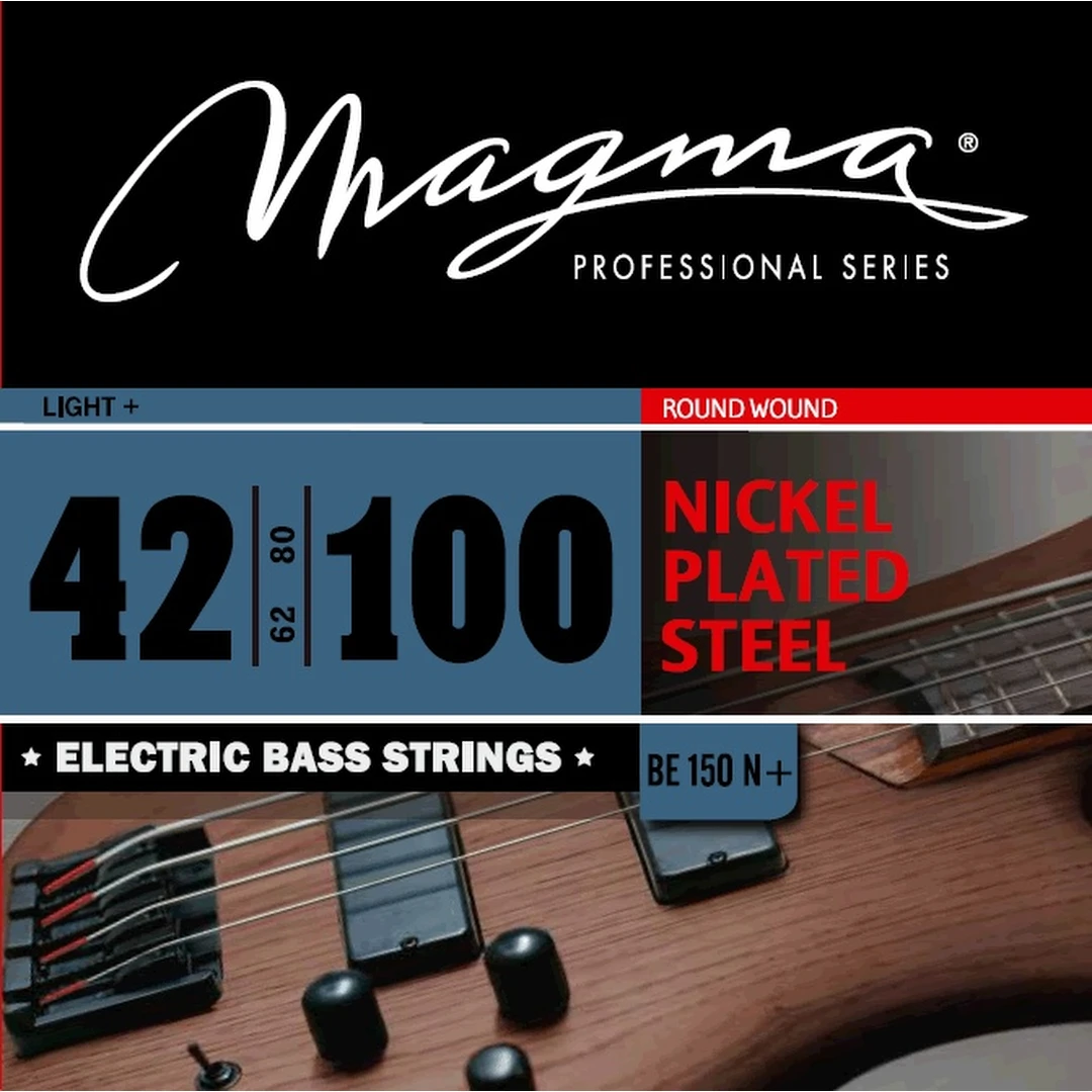 Струны для бас-гитары Magma Strings BE150N+ 42-100