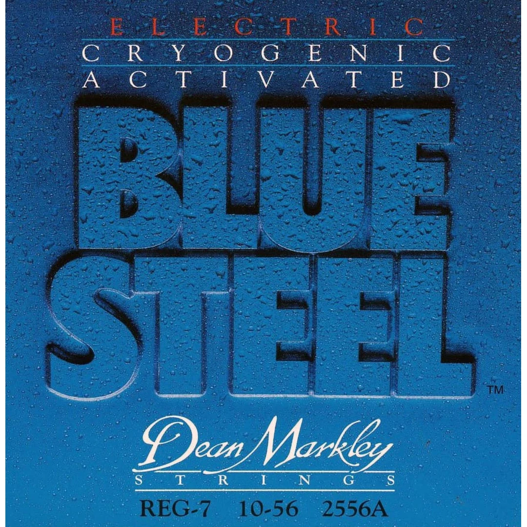 Струны для электрогитары Dean Markley 2556A Blue Steel 10-56