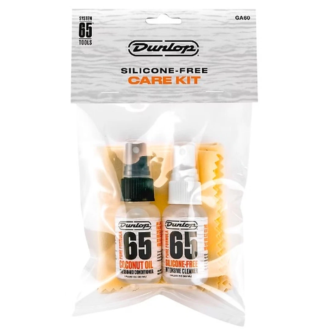 Набор средств по уходу за гитарой Dunlop GA60 Silicone Free Care Kit