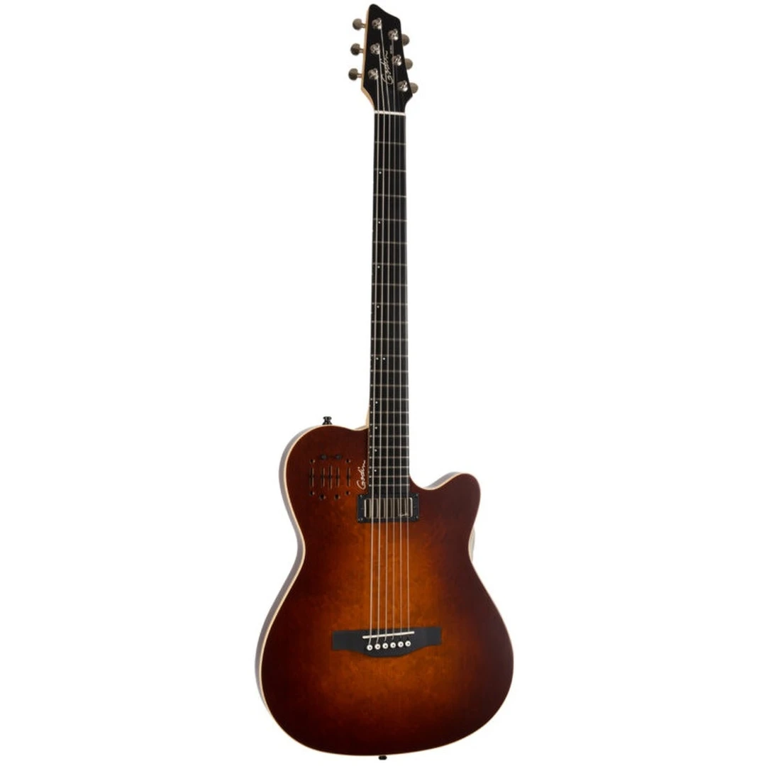 Полуакустическая гитара Godin A6 Ultra Baritone Burnt Umber SG