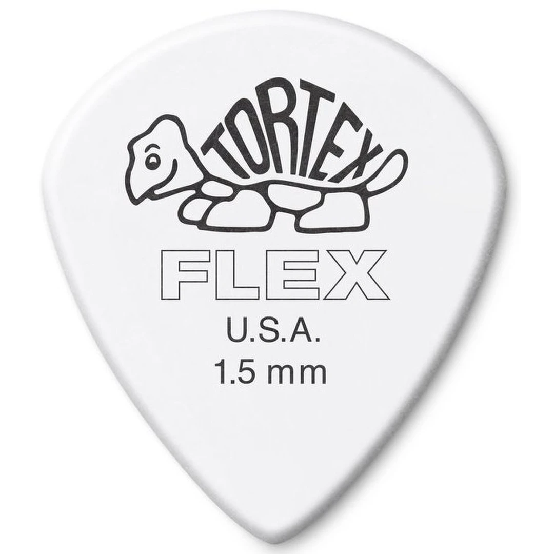 Медиатор Dunlop 468R1.5 Tortex Flex Jazz III 1.5
