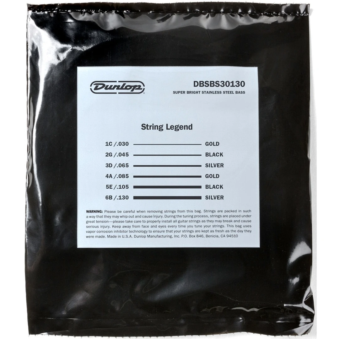 Струны для бас-гитары Dunlop DBSBS30130 30-130