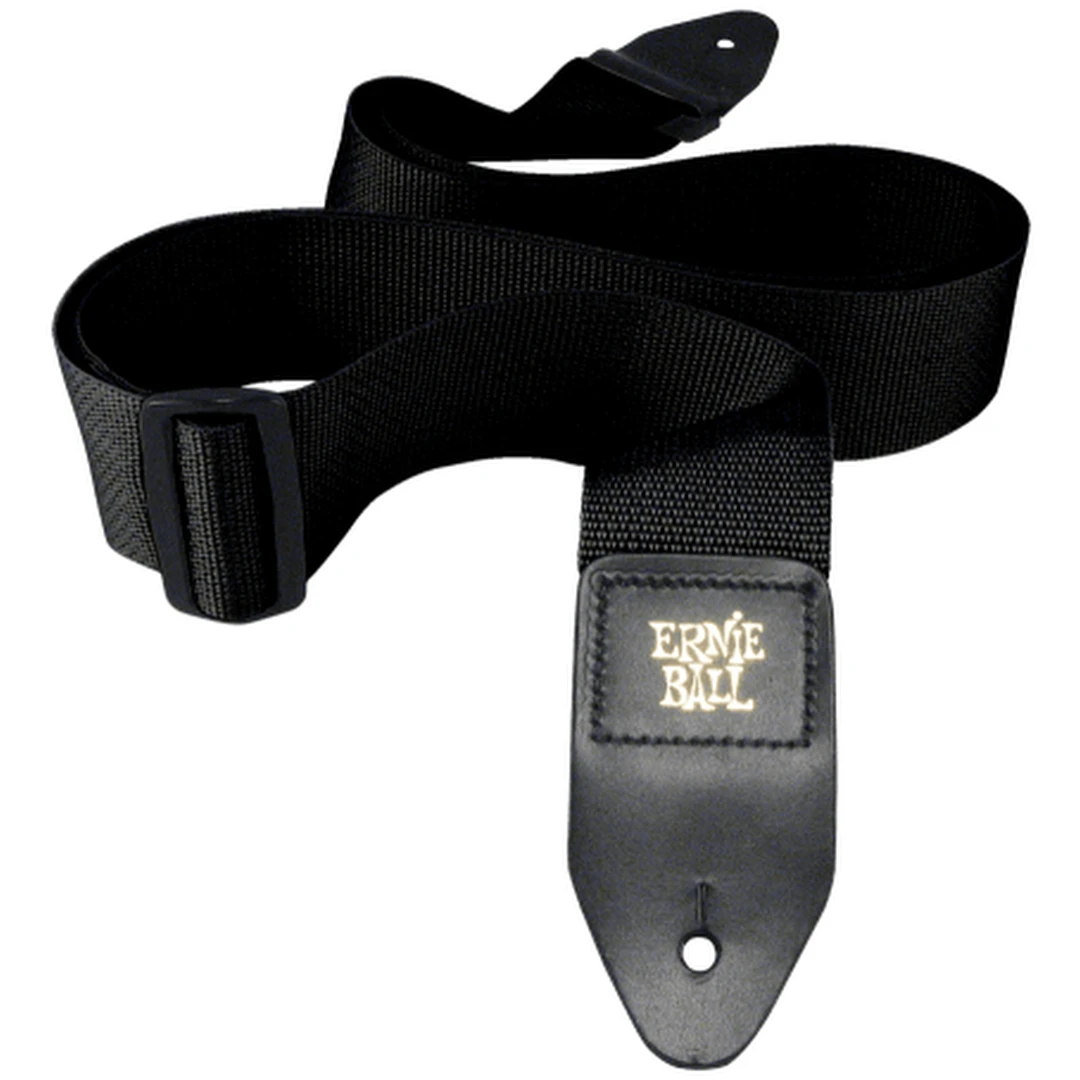 Ремень для гитары Ernie Ball Polypro Black P04037