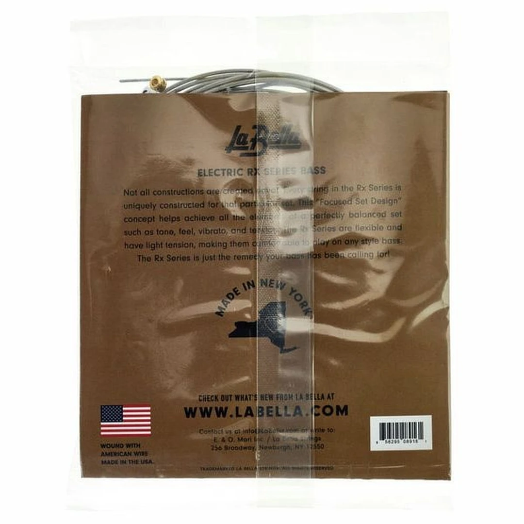 Струны для бас-гитары La Bella RX-S4B 45-105