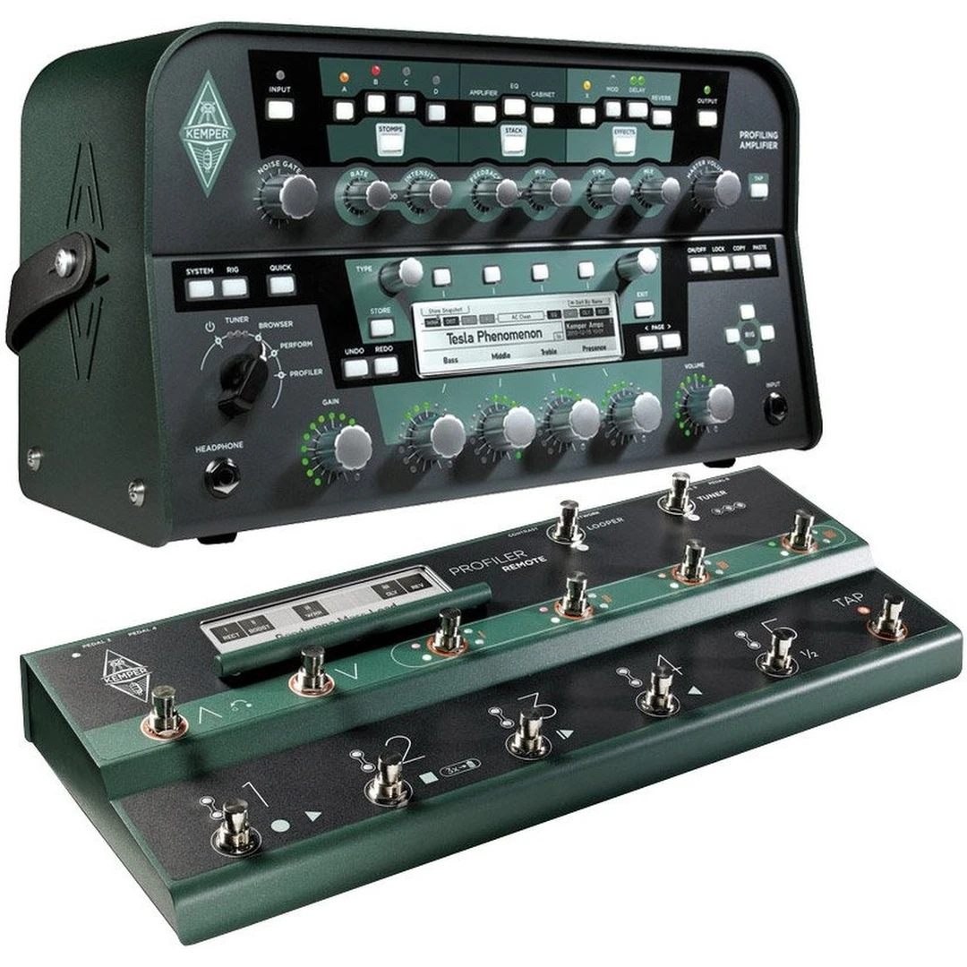 Футсвич Kemper Profiler Set: Head Black and Remote (Набор из усилителя и футсвича)