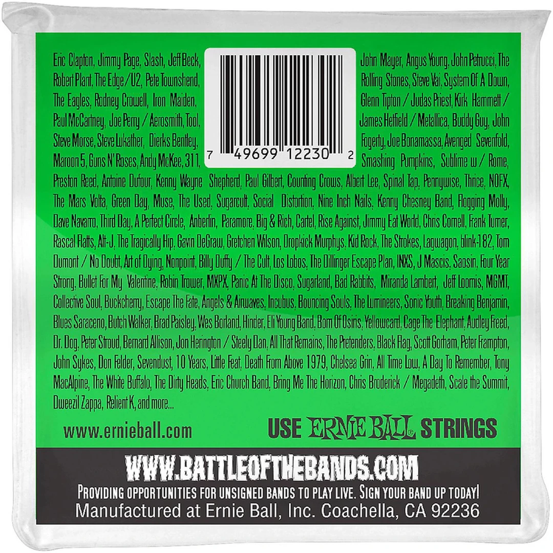 Струны для электрогитары Ernie Ball 2230 Nickel Slinky 12 8-40