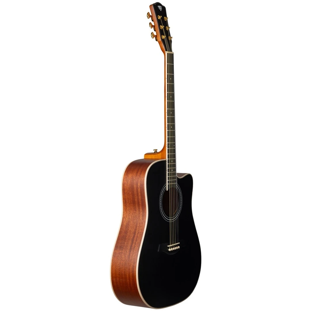 Акустическая гитара Rockdale Aurora D7 C BK Satin