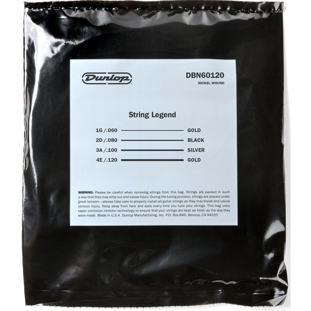Струны для бас-гитары Dunlop DBN60120 60-120