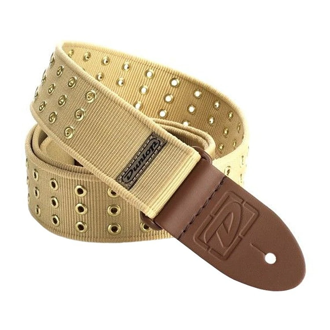 Ремень для гитары Dunlop D38-34KH STRAP KHAKI GROMMET