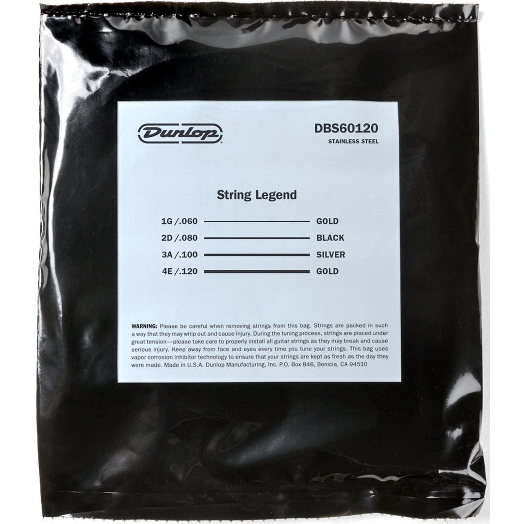 Струны для бас-гитары Dunlop DBS60120 60-120