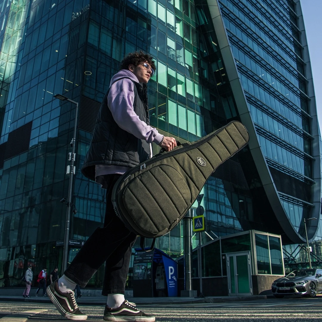 Чехол для акустической гитары Bagandmusic Acoustic Casual Plus BM1186