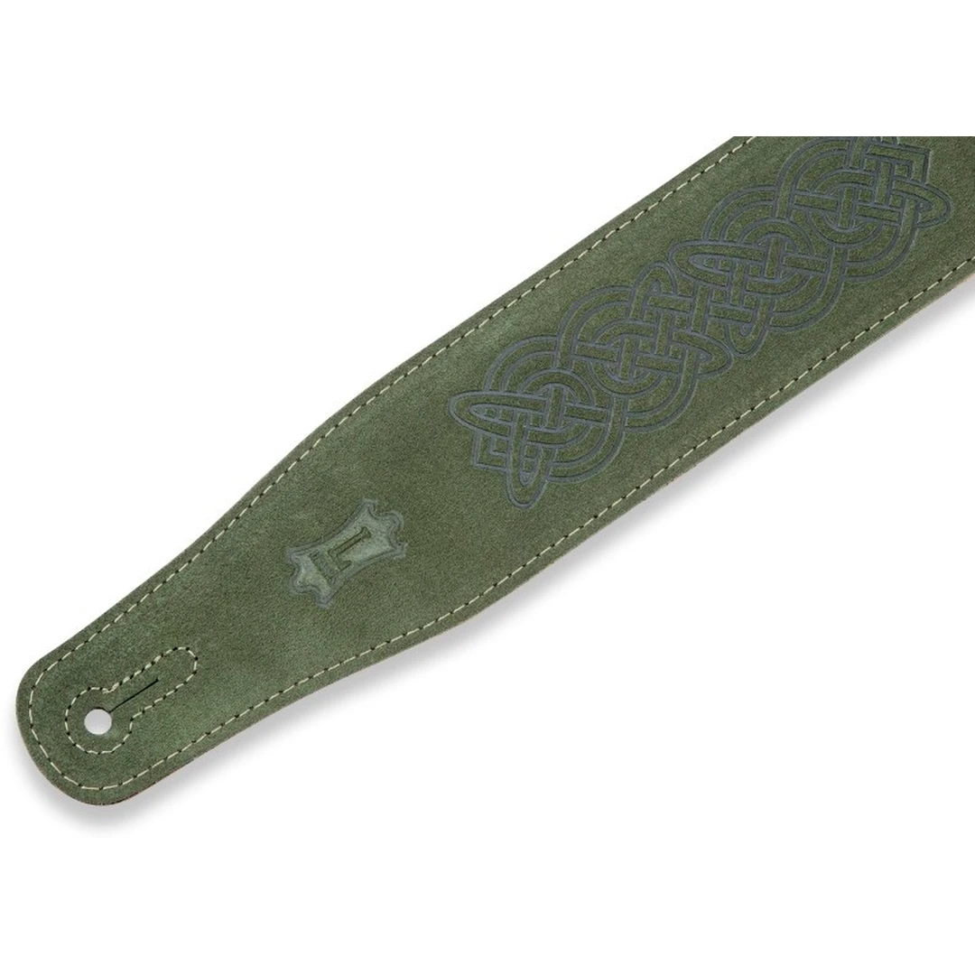 Ремень для гитары Levy's MS26CK-GRN