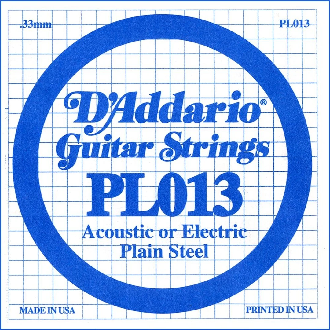 Струна для гитары D'addario PL013