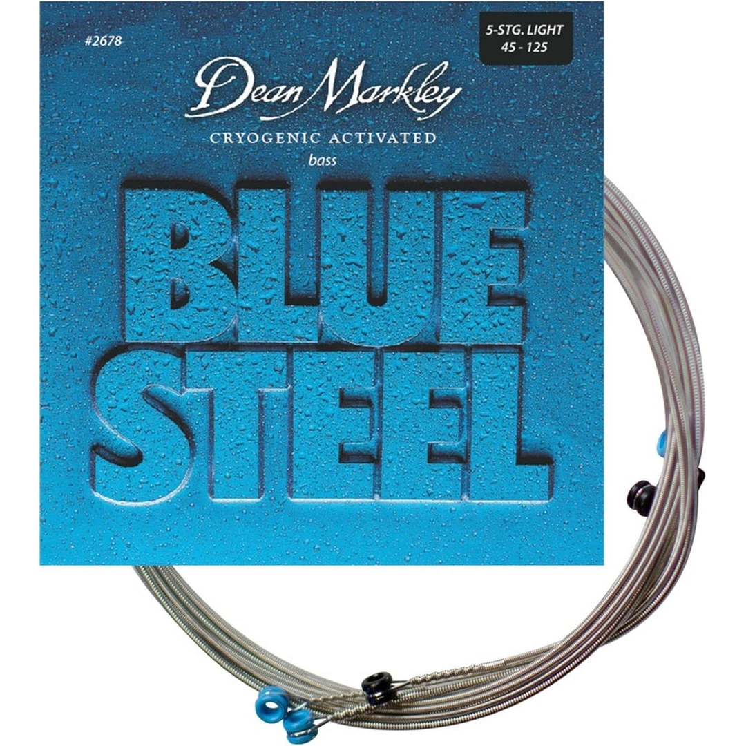 Струны для бас-гитары Dean Markley 2678 Blue Steel Bass LT-5 45-125